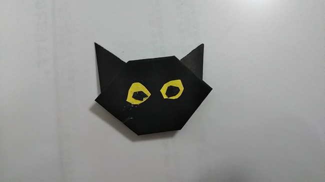 黒猫の折り方～顔～ (16)