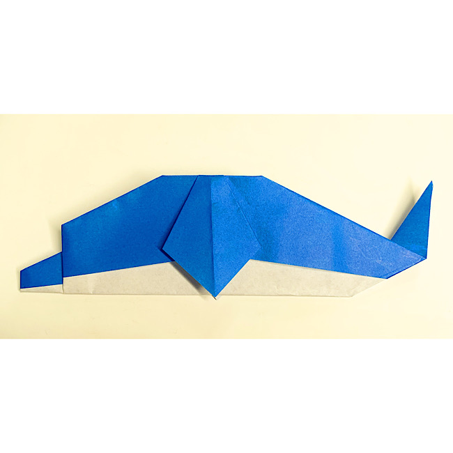 いるかの折り紙 簡単な折り方 幼児も大好きな動物イルカを作ろう 子供と楽しむ折り紙 工作