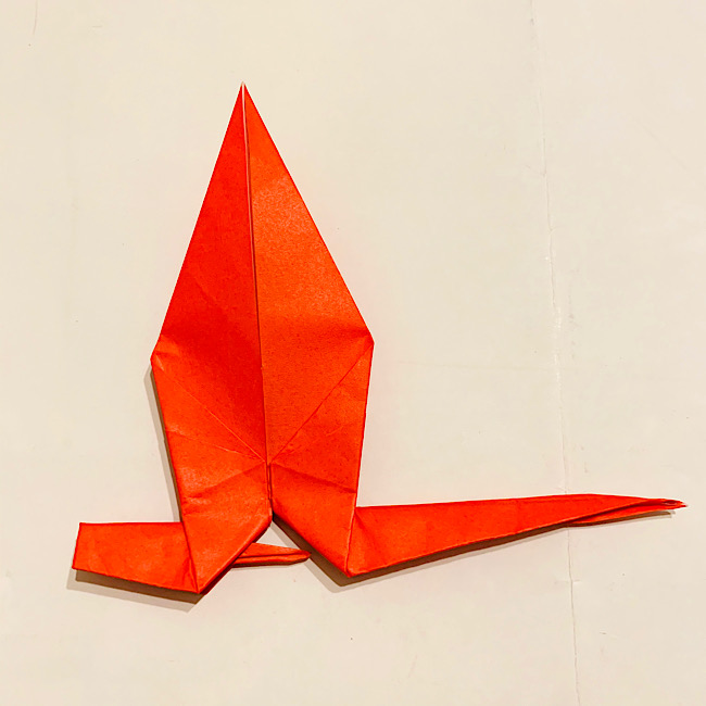 9月の折り紙 トンボが飛ぶ！折り方作り方15