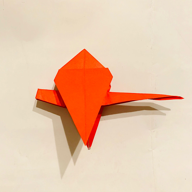 9月の折り紙 トンボが飛ぶ！折り方作り方17