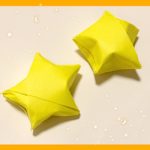 【折り紙の星】立体なのに１枚で簡単に☆小さいので笹飾りにも★