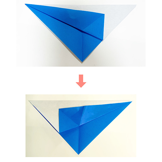 いるかの折り紙 折り方・作り方 (2)