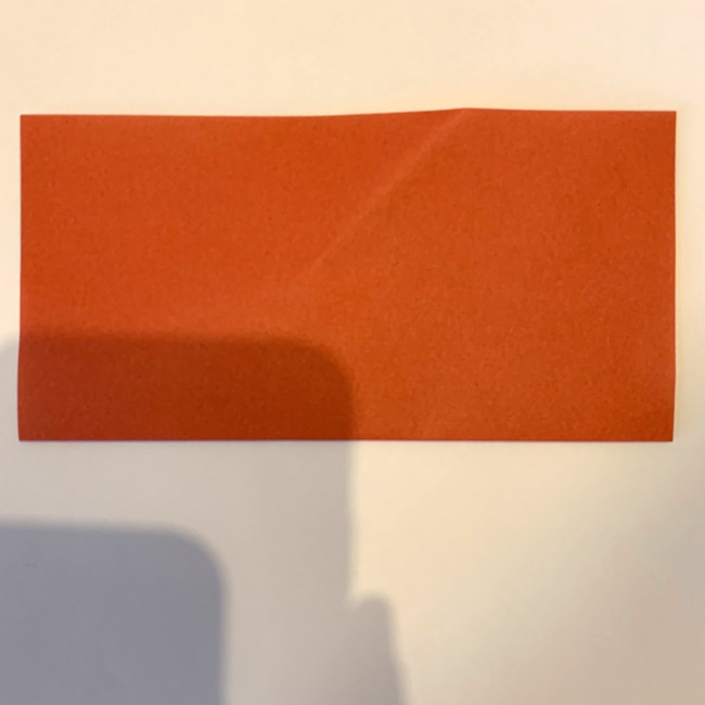 クワガタ 折り紙で簡単に平面で折る作り方 (1)