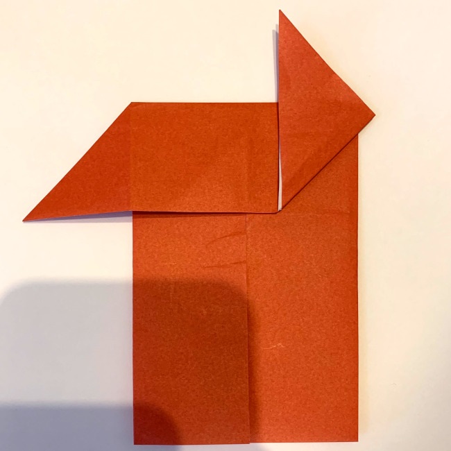 クワガタ 折り紙で簡単に平面で折る作り方 (10)