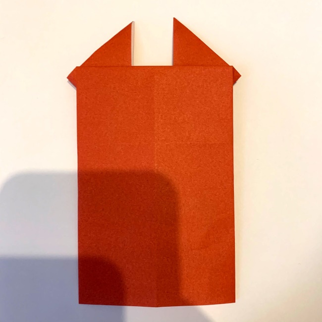 クワガタ 折り紙で簡単に平面で折る作り方 (12)