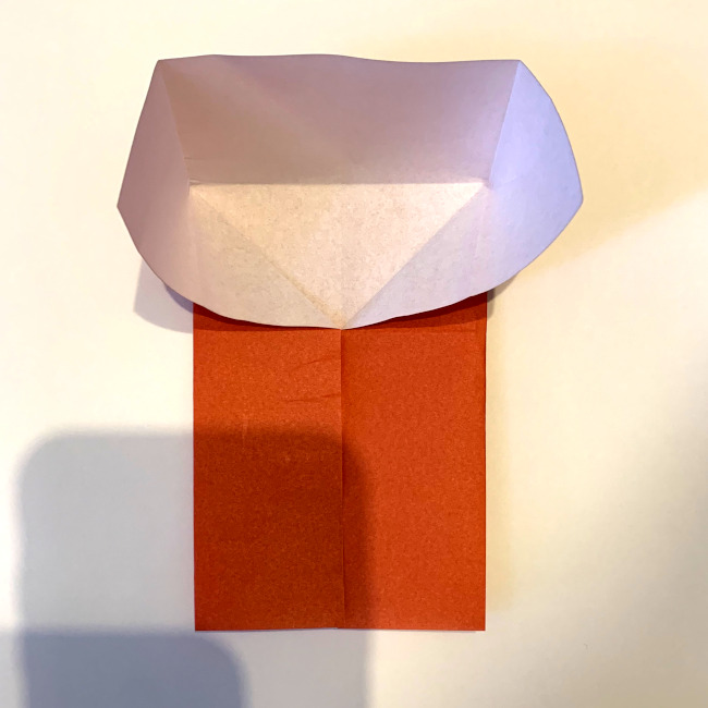 クワガタ 折り紙で簡単に平面で折る作り方 (8)