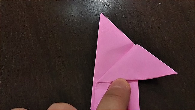 フラミンゴの折り紙 折り方・作り方 (36)