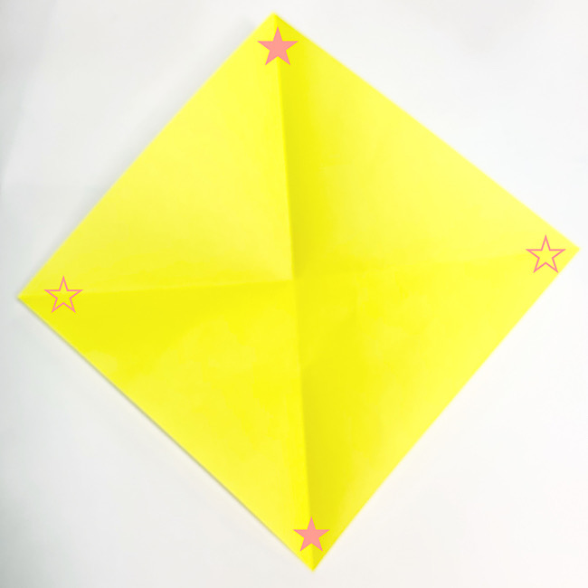 折り紙で魚をつくろう！エンゼルフィッシュ(熱帯魚)の折り方 (1)