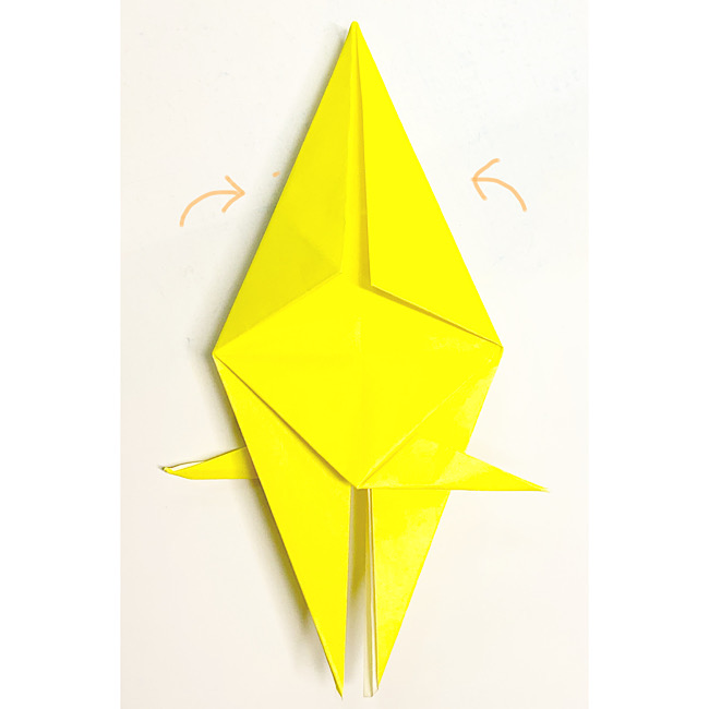 折り紙で魚をつくろう！エンゼルフィッシュ(熱帯魚)の折り方 (12)