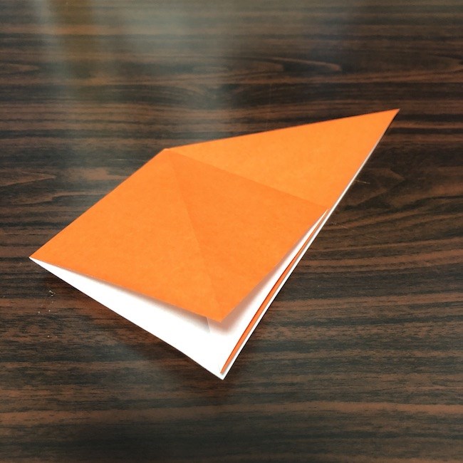 折り紙をつかったジャック オ ランタンの折り方 (3)