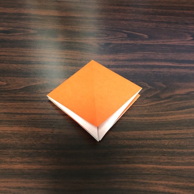 折り紙をつかったジャック オ ランタンの折り方 (4)