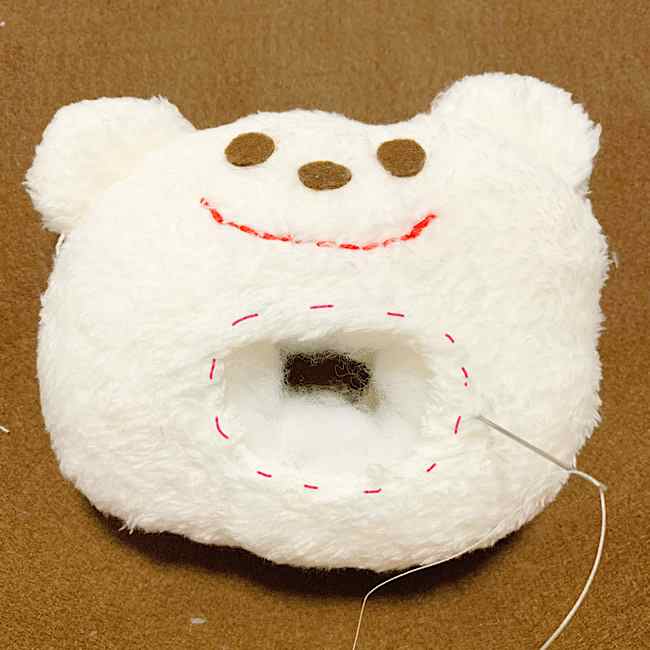 赤ちゃんのおもちゃ｜手作りのにぎにぎクマさんの作り方☆型紙つき (6)