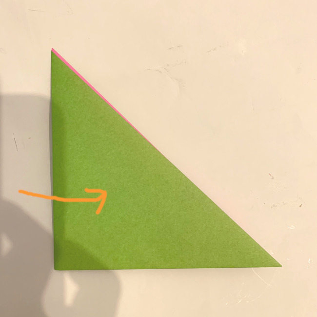 折り紙の風車の作り方 (2)