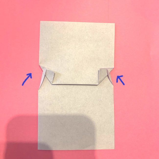 【雪だるまの折り紙】作り方 簡単