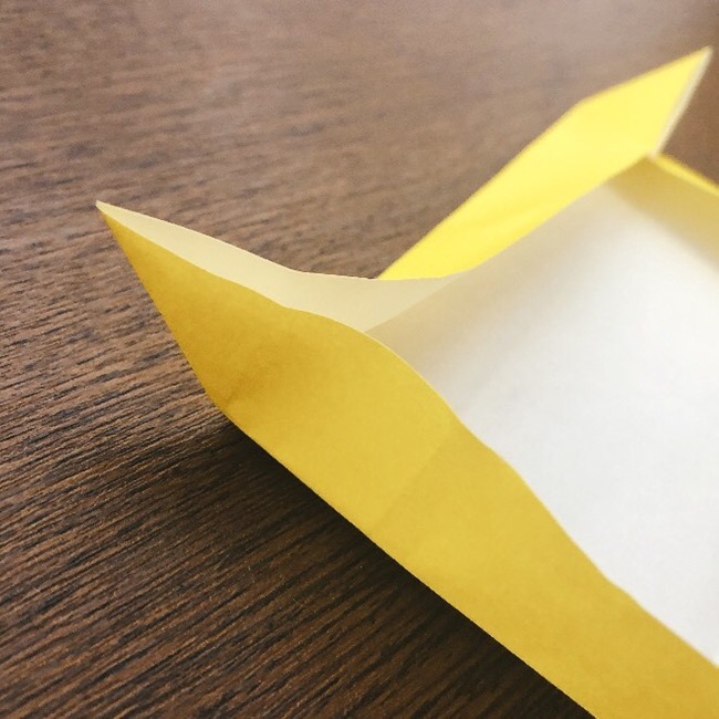 プーさんの折り紙のやり方 作り方 簡単 ディズニーキャラクタープーさんの顔を作ったよ 子供と楽しむ折り紙 工作