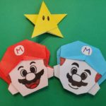 マリオとルイージの帽子 子供用 の作り方 折り紙や画用紙で手作り簡単 子供と楽しむ折り紙 工作