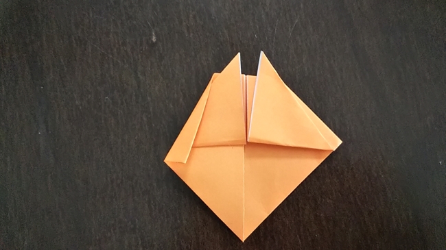 折り紙 リス 平面 の折り方 作り方 子どもでも簡単かわいい 折り図つきで解説 子供と楽しむ折り紙 工作