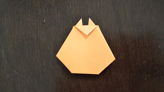 11月の折り紙 リス 平面 の折り方作り方 子どもでも簡単かわいい 子供と楽しむ折り紙 工作