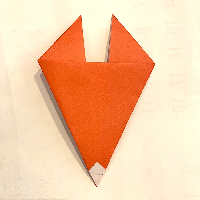 キツネの折り紙｜簡単な作り方・折り方