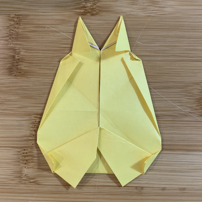 すみっこぐらしの折り紙『エビフライのしっぽ』の折り方・作り方