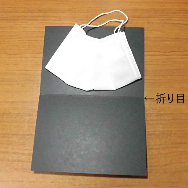 マスクケース(二つ折り)の作り方・縫い方 (1)