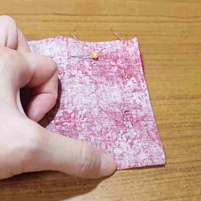 マスクケース(二つ折り)の作り方・縫い方 (10)