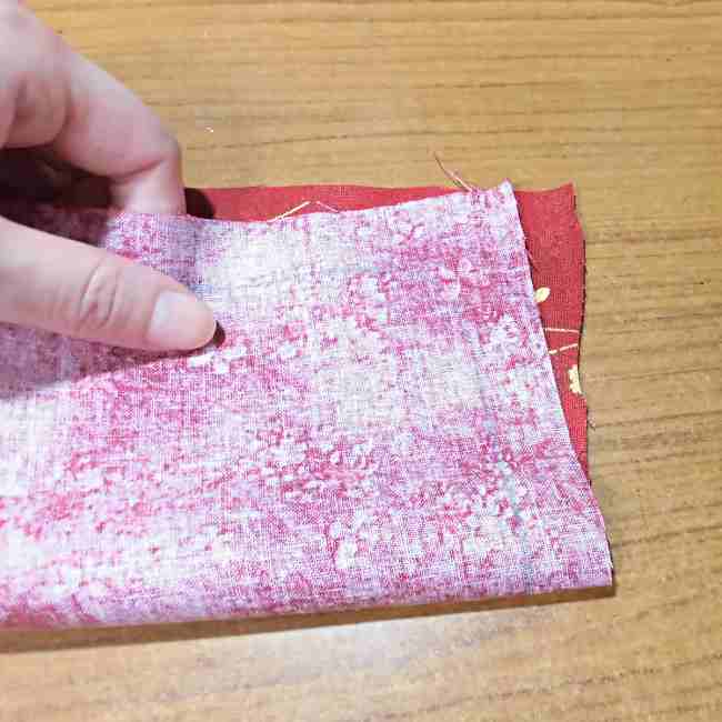 マスクケース(二つ折り)の作り方・縫い方 (8)