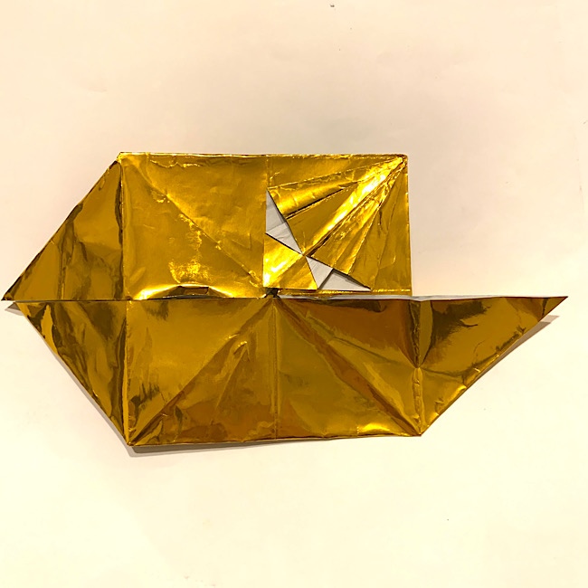 折り紙で金メダルの作り方・折り方