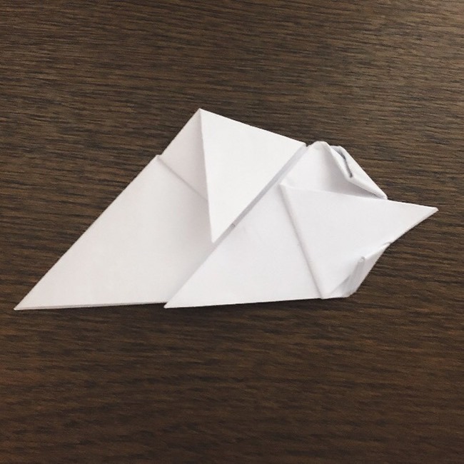 折り紙のスヌーピー(平面)の折り方・作り方