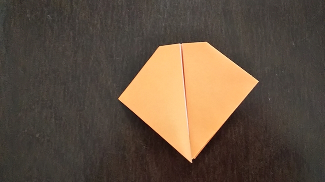 リスの折り方【顔】折り紙で簡単かわいい♪