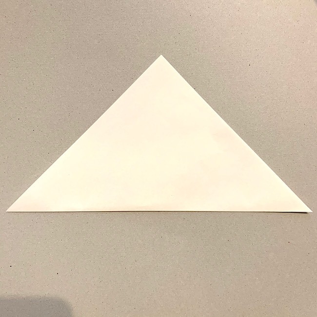 折り紙｜平面の猫(ねこ)の折り図 (1)