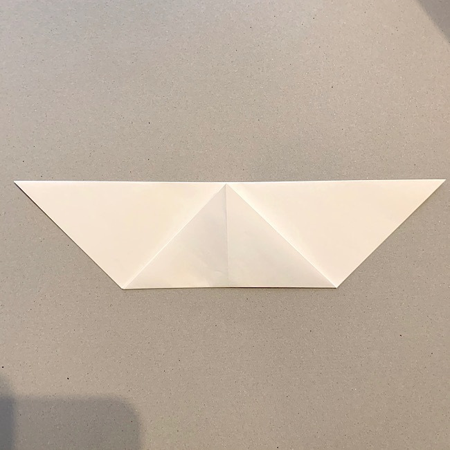 折り紙｜平面の猫(ねこ)の折り図 (4)