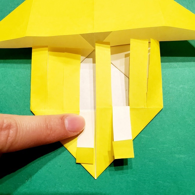鬼滅の刃 きめつのやいば の折り紙 善逸 ぜんいつ の折り方 作り方 意外と簡単にできる人気キャラクター 子供と楽しむ折り紙 工作