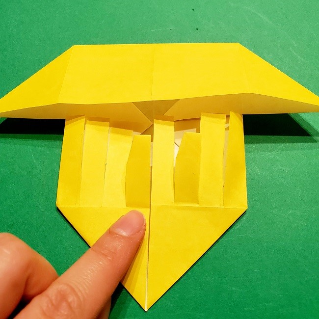 鬼滅の刃 きめつのやいば の折り紙 善逸 ぜんいつ の折り方 作り方 意外と簡単にできる人気キャラクター 子供と楽しむ折り紙 工作