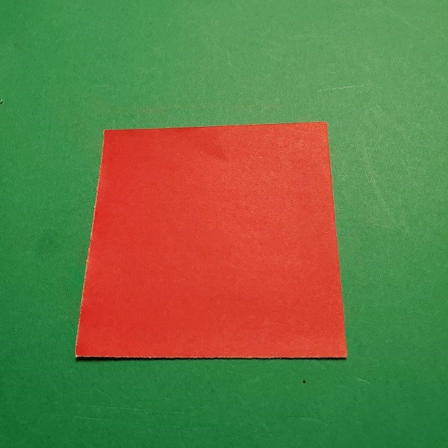 【1月】折り紙のお正月リースの作り方 (1)
