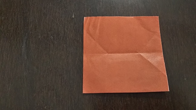 初秋の9月から秋深まる11月まで♪折り紙の『どんぐり』②２枚の折り紙を使用