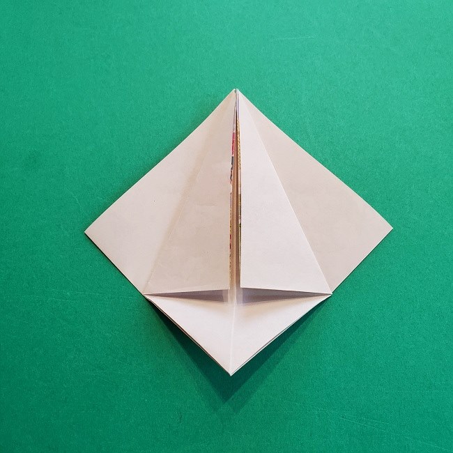 折り紙の【祝い鶴】の折り方(折り図) (13)