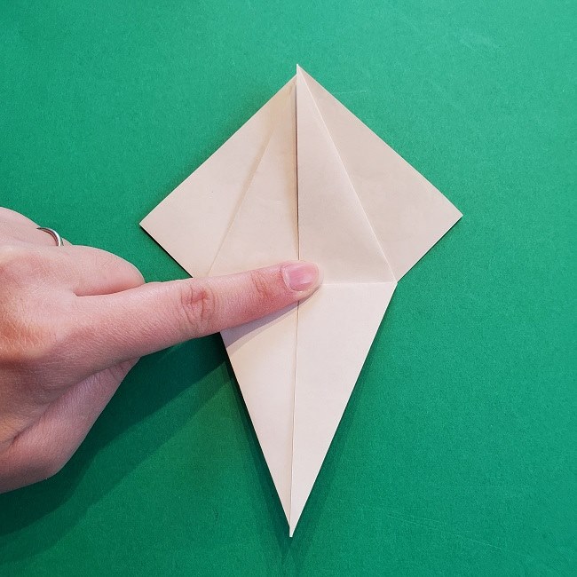 折り紙の【祝い鶴】の折り方(折り図) (17)