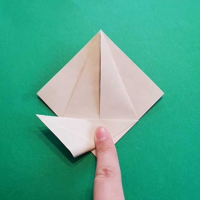 折り紙の【祝い鶴】の折り方(折り図) (20)
