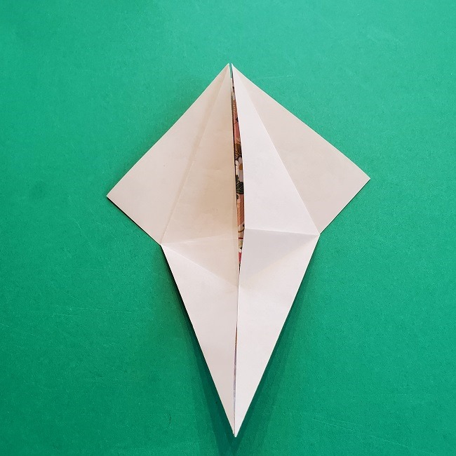 折り紙の【祝い鶴】の折り方(折り図) (21)