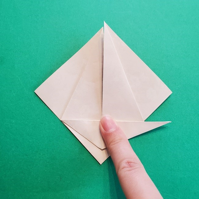 折り紙の【祝い鶴】の折り方(折り図) (23)