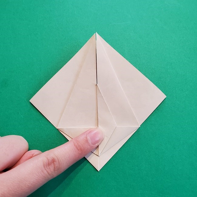折り紙の【祝い鶴】の折り方(折り図) (24)