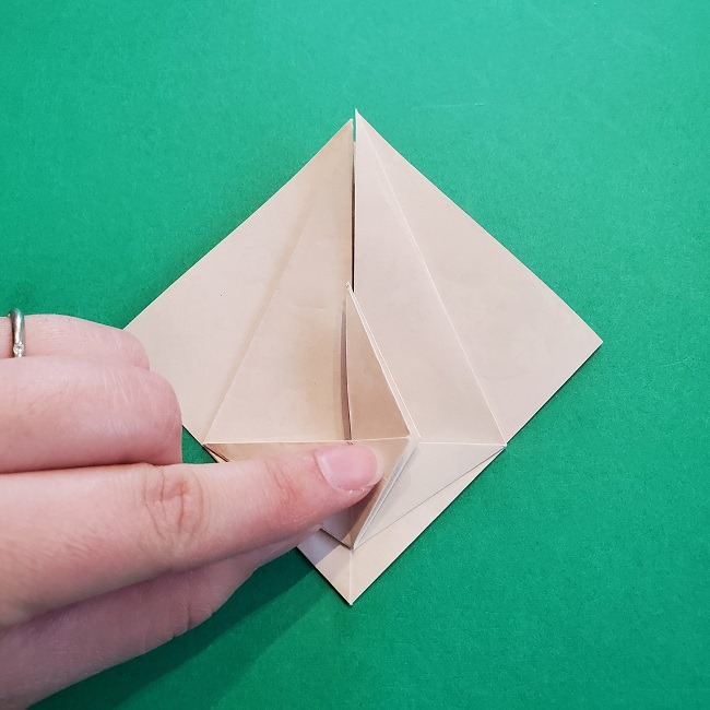 折り紙の【祝い鶴】の折り方(折り図) (27)
