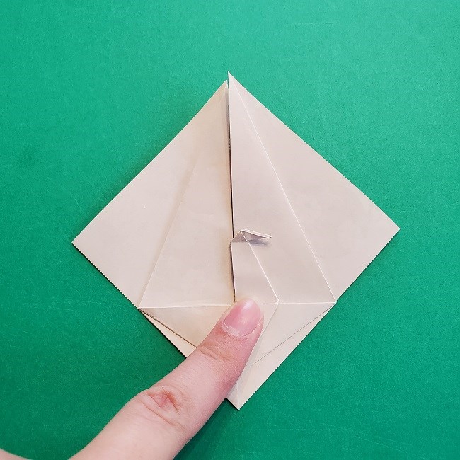 折り紙の【祝い鶴】の折り方(折り図) (30)