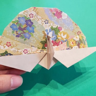 折り紙の【祝い鶴】の折り方(折り図) (48)