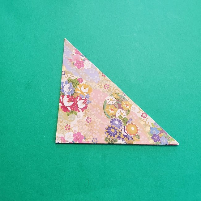 折り紙の【祝い鶴】の折り方(折り図) (6)