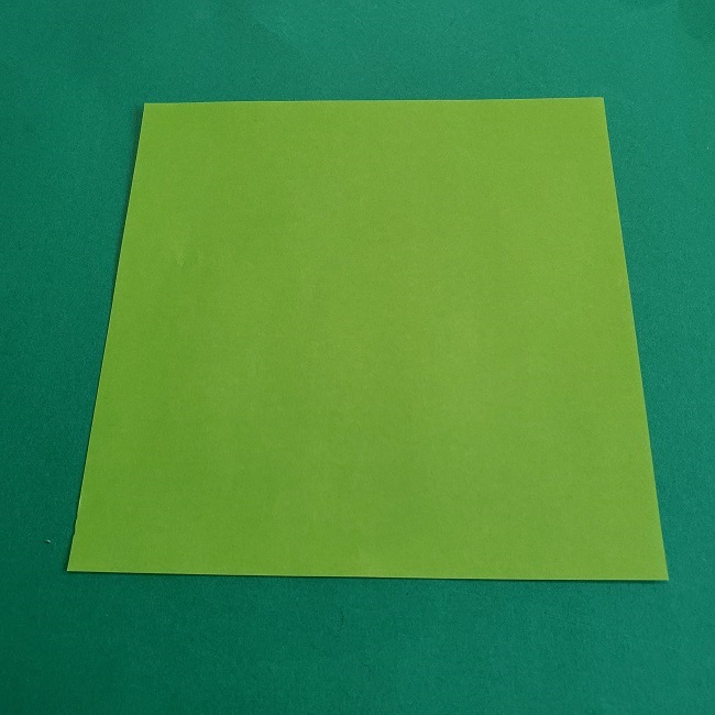 門松の折り紙：子どもとつくった折り方を紹介 (1)