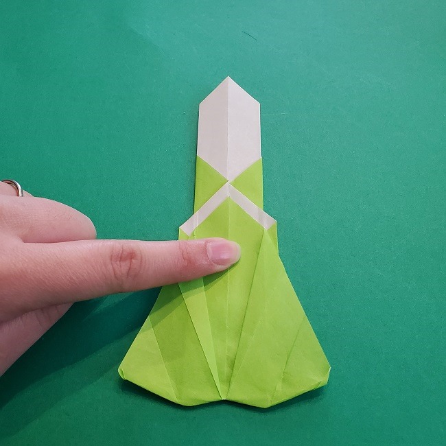 門松の折り紙：子どもとつくった折り方を紹介 (20)