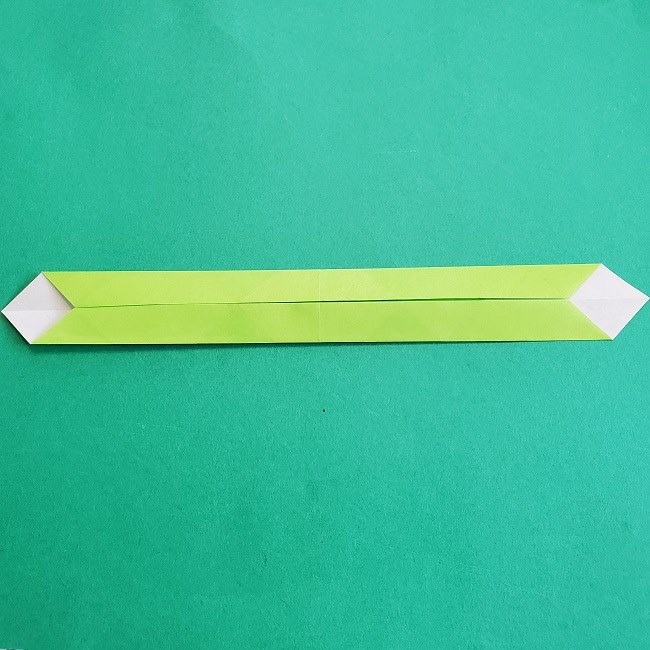 門松の折り紙：子どもとつくった折り方を紹介 (7)