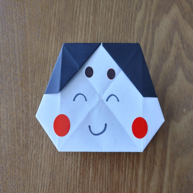 おたふくの折り紙は簡単 2月節分に作りたいお多福の作り方 子供と楽しむ折り紙 工作